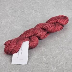 MadelineTosh Pure Silk Lace Yarn Tussah Tourmaline 1000 Yds Knitting Christmas